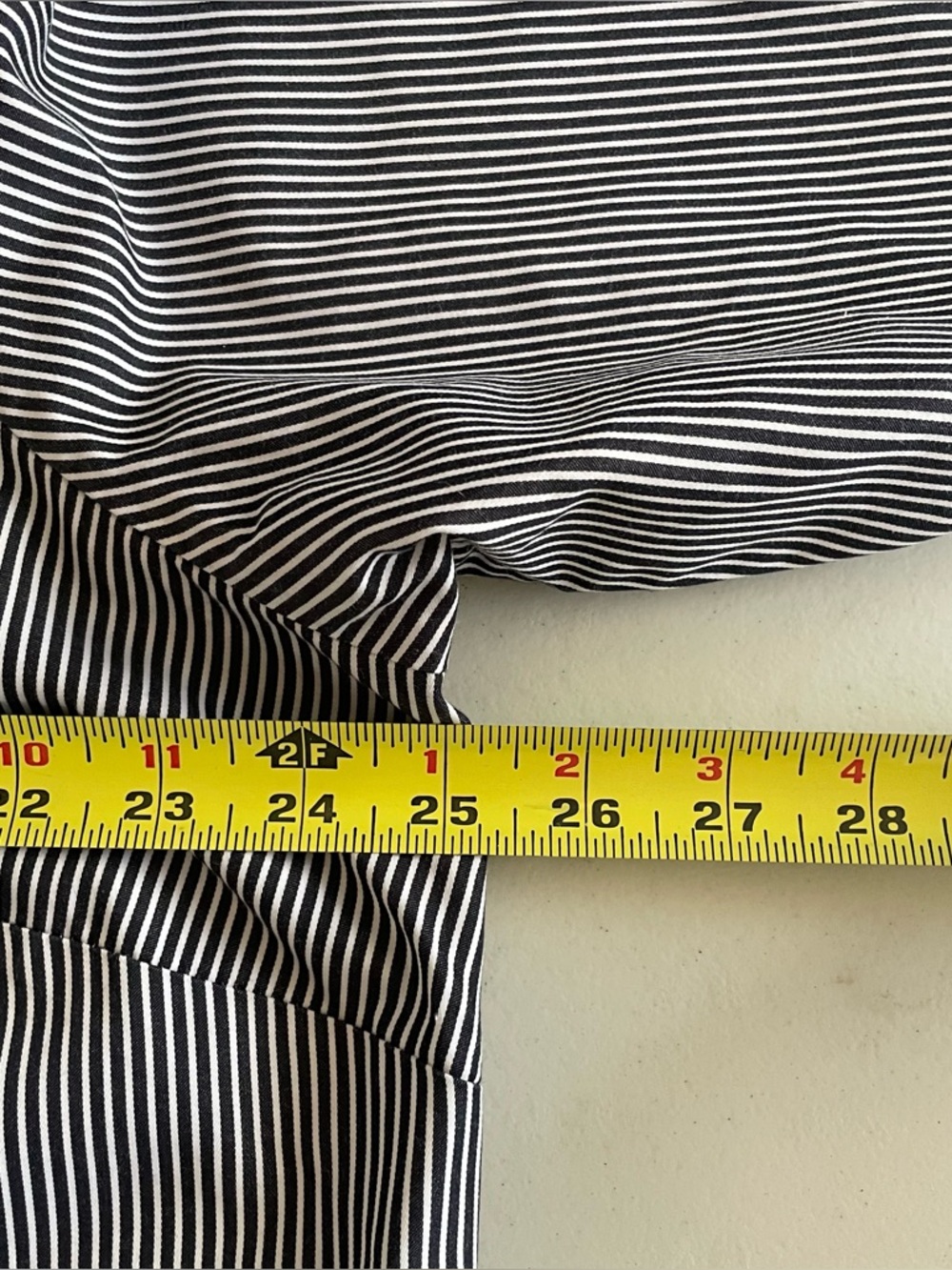 Talbots 100% Cotton 3/4 Sleeve Striped Lagenlook Tunic Top Size 2Xp / XXLP - Picture 10 of 13